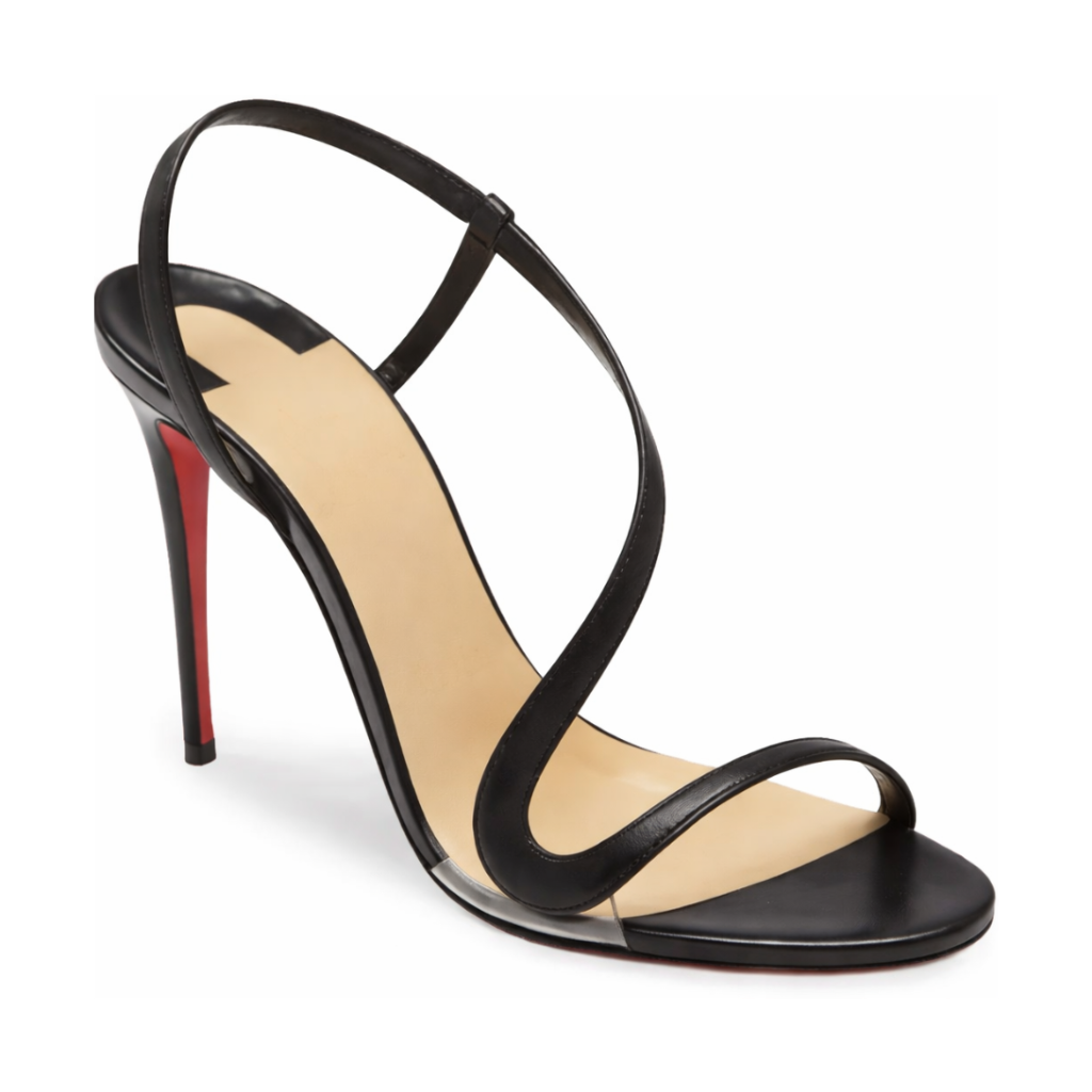 Midnight Stiletto Slingbacks